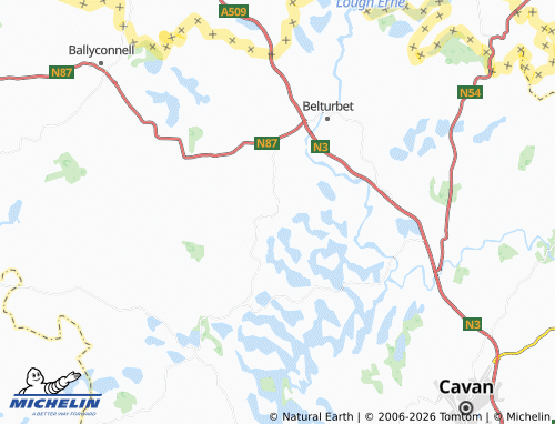 MICHELIN Milltown map - ViaMichelin