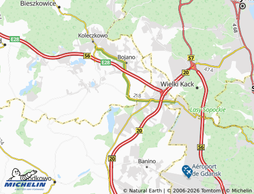Carte MICHELIN Karczemki - ViaMichelin