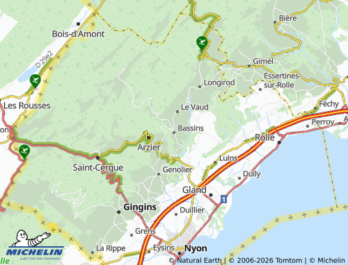 Mappa MICHELIN Bassins - ViaMichelin
