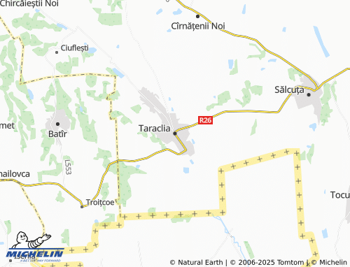 MICHELIN-Landkarte Taraclia - ViaMichelin