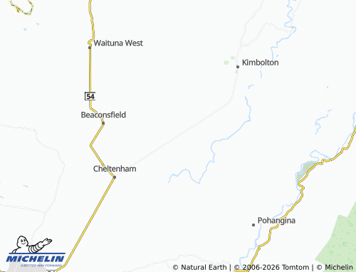 Mapa MICHELIN Kiwitea - ViaMichelin