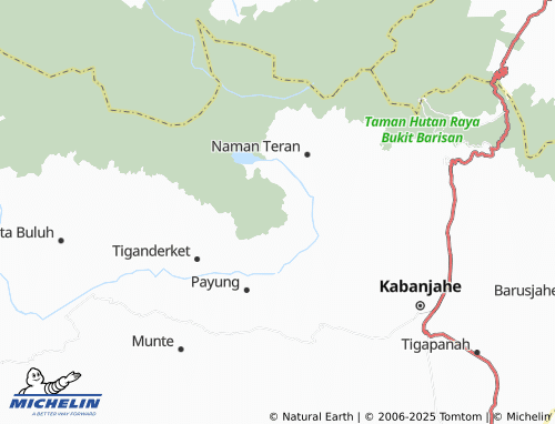 MICHELIN Bekerah map - ViaMichelin