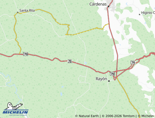Mappa MICHELIN Cerrito de la Cruz - ViaMichelin