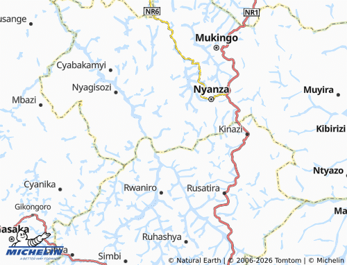 Mappa MICHELIN Gikombe - ViaMichelin