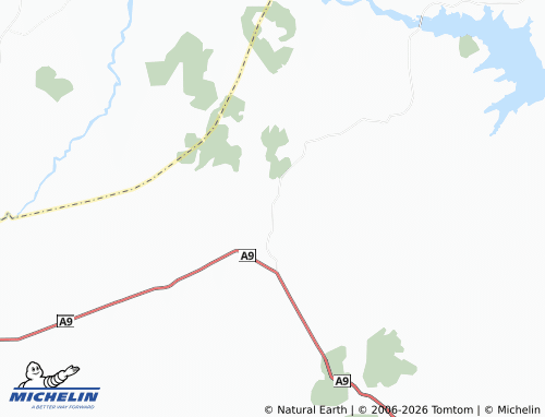 MICHELIN Malikawa-Sarari map - ViaMichelin