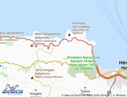 Mappa MICHELIN Fodele - ViaMichelin