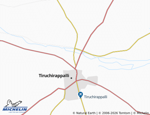 MICHELIN Srirangam map - ViaMichelin