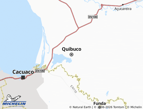 Carte MICHELIN Quibuco - ViaMichelin