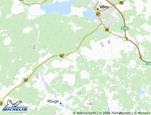 Mapa MICHELIN Kusma - ViaMichelin