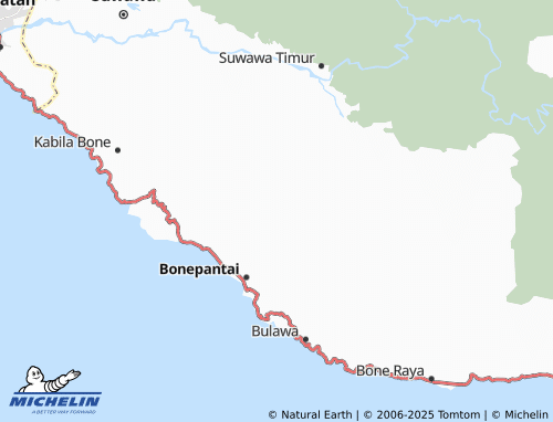MICHELIN Pelita Hijau map - ViaMichelin