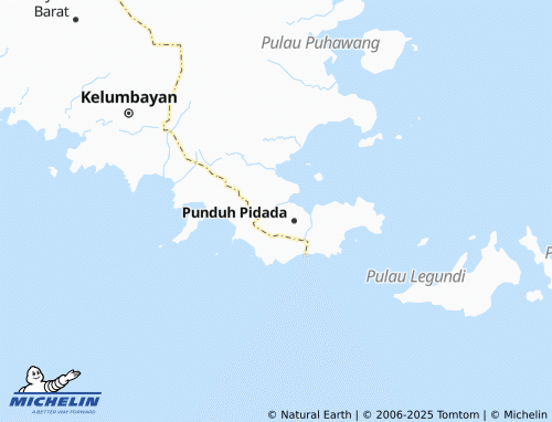 MICHELIN Sukamaju map - ViaMichelin
