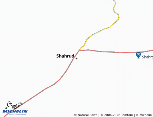 Mappa MICHELIN Shahrud - ViaMichelin