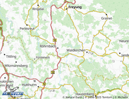 MICHELIN-Landkarte Steinerleinbach - ViaMichelin