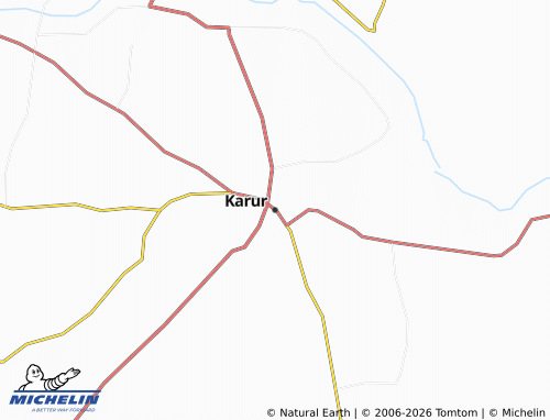 Mappa MICHELIN Karur - ViaMichelin