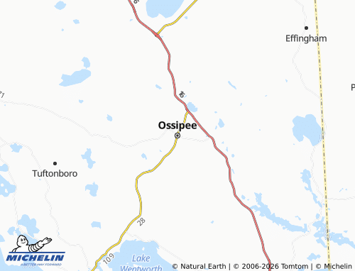 Mappa MICHELIN Ossipee - ViaMichelin