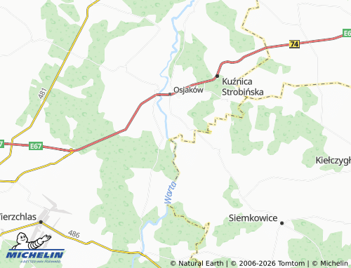 Carte MICHELIN Felinów - ViaMichelin