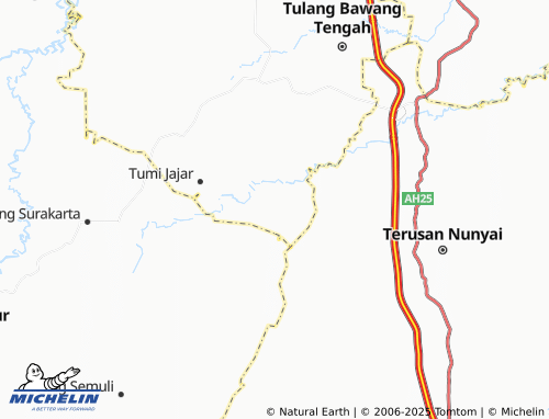MICHELIN Gunung Menanti map - ViaMichelin