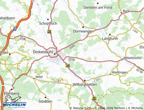 Mappa MICHELIN Botzenweiler - ViaMichelin