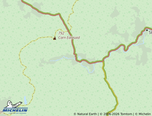 Carte MICHELIN Cock Bridge - ViaMichelin