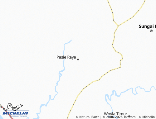 MICHELIN Pasie Raya map - ViaMichelin