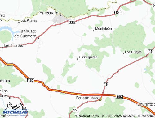 MICHELIN Cieneguitas map - ViaMichelin