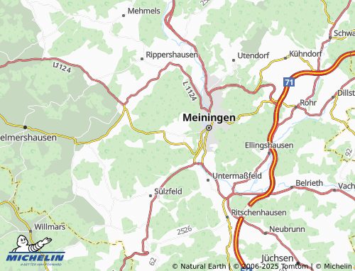 Mappa MICHELIN Dreißigacker - ViaMichelin