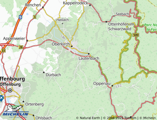MICHELIN-Landkarte Vordere Allmend - ViaMichelin