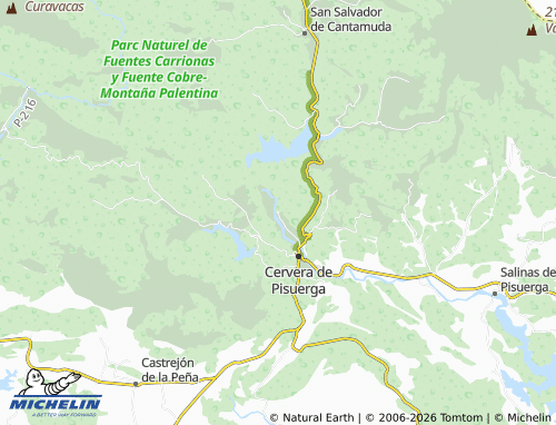 MICHELIN Arbejal map - ViaMichelin