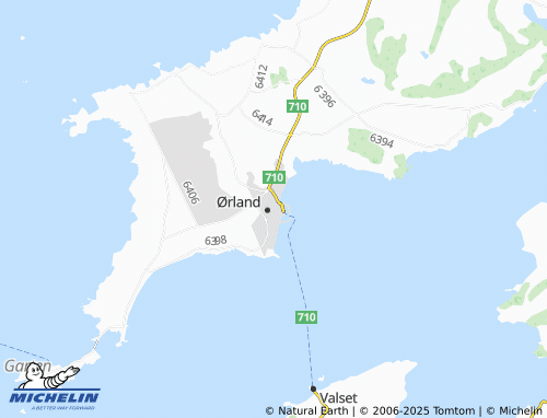MICHELIN Brekstad map - ViaMichelin