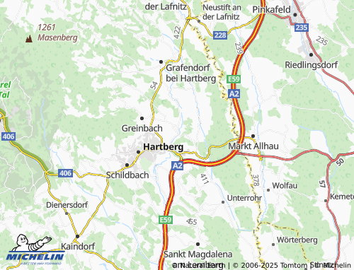 MICHELIN-Landkarte Eggendorf - ViaMichelin