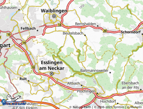 MICHELIN Lobenrot map - ViaMichelin