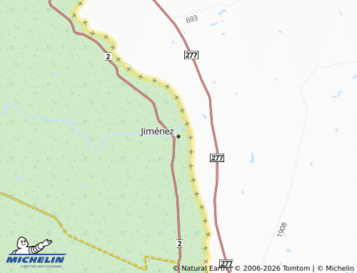 Mapa MICHELIN Jiménez - ViaMichelin