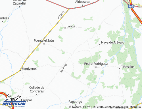 MICHELIN Donjimeno map - ViaMichelin