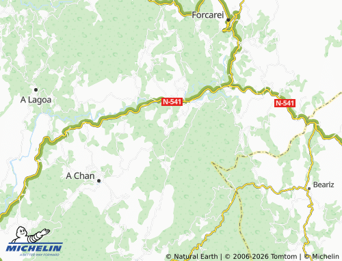 Mapa MICHELIN Chamadoira - ViaMichelin
