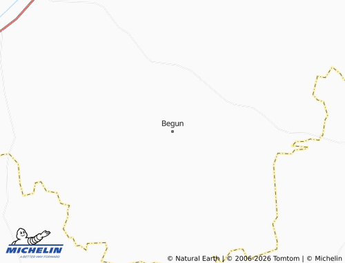 MICHELIN Begun map - ViaMichelin