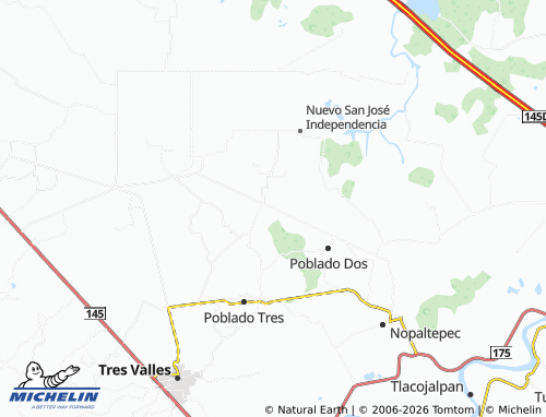 Mapa MICHELIN Zapote Palizada - ViaMichelin