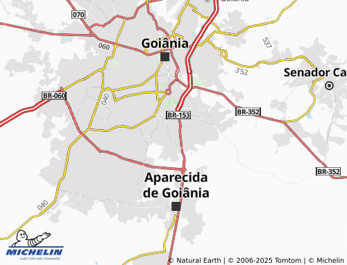 MICHELIN Vila São Joaquim map - ViaMichelin