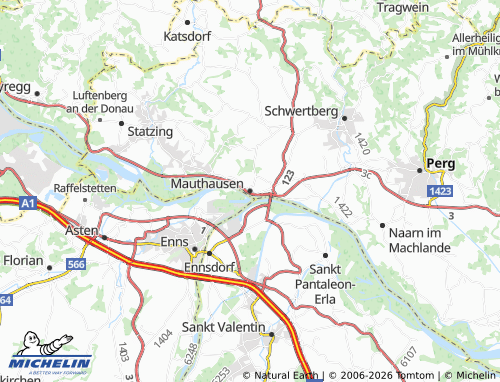 Mapa MICHELIN Mauthausen - ViaMichelin
