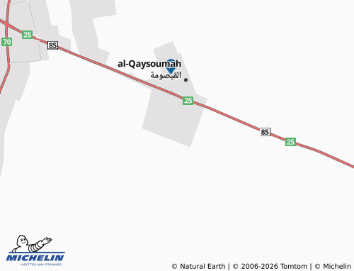 MICHELIN-Landkarte al-Naseem - ViaMichelin