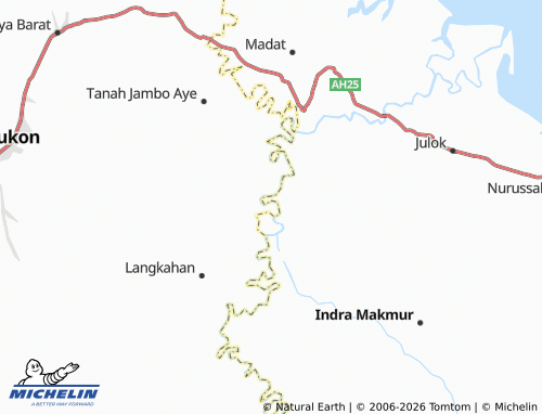 MICHELIN Tanjong Jawa map - ViaMichelin
