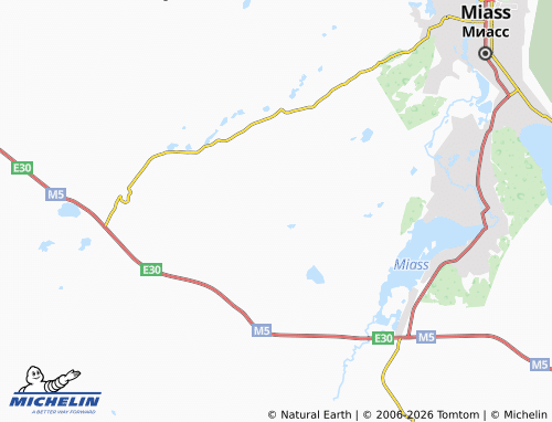MICHELIN-Landkarte Kedrovyy SNT - ViaMichelin