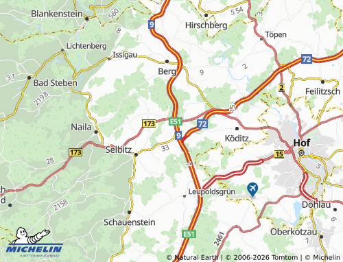 Mapa MICHELIN Dörnthal - ViaMichelin
