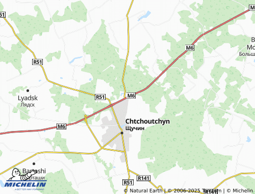 Mappa MICHELIN Plyanty - ViaMichelin