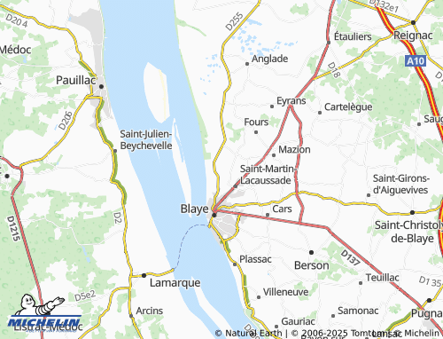 Mapa MICHELIN Segonzac - ViaMichelin