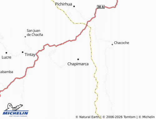 MICHELIN Chapimarca map - ViaMichelin
