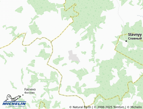 MICHELIN Bol'shiye Golubochki map - ViaMichelin
