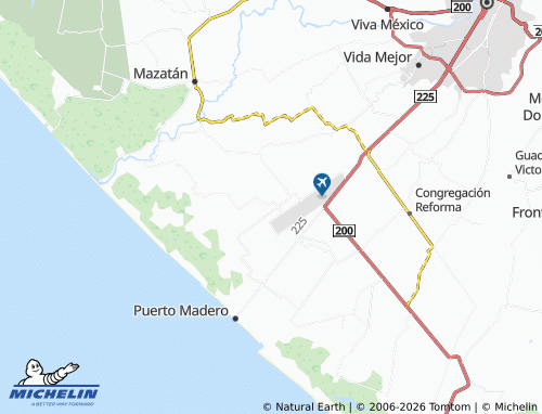 Kaart MICHELIN José María Morelos - ViaMichelin