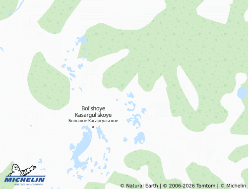 MICHELIN-Landkarte Pavlunina - ViaMichelin