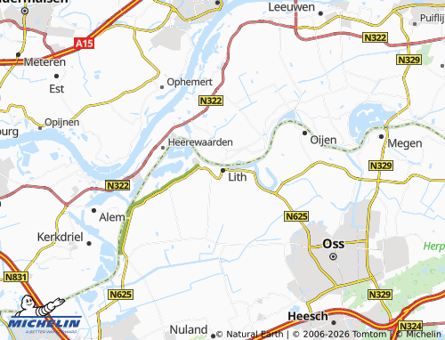 MICHELIN Lith map - ViaMichelin