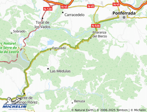 MICHELIN Paradela de Muces map - ViaMichelin